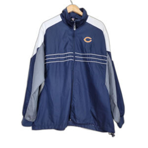 Chicago Bears NFL REEBOK Sports Illustrated Windbreaker Full-zip Jacket - XL